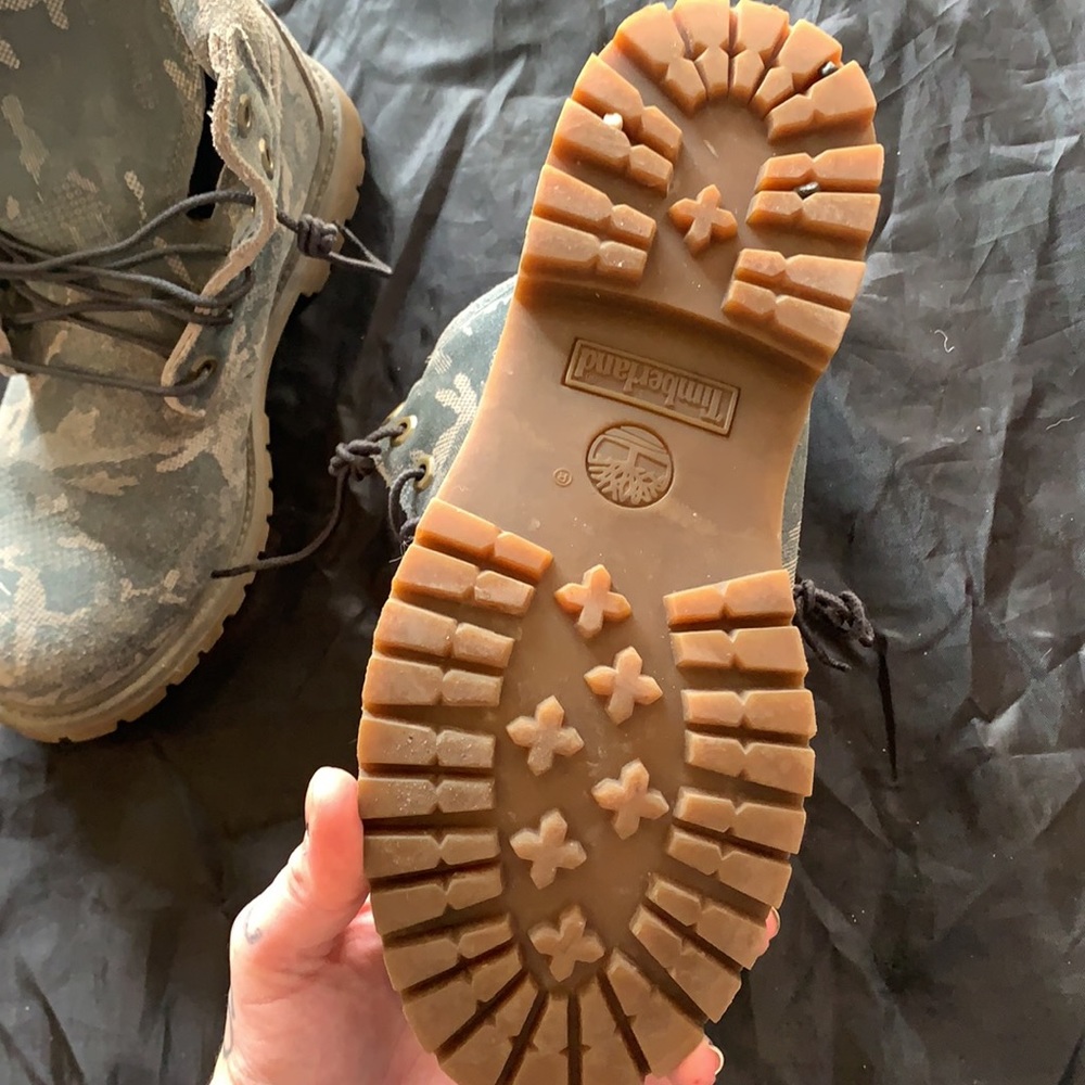 Timberland army boots - Picture 4 of 6